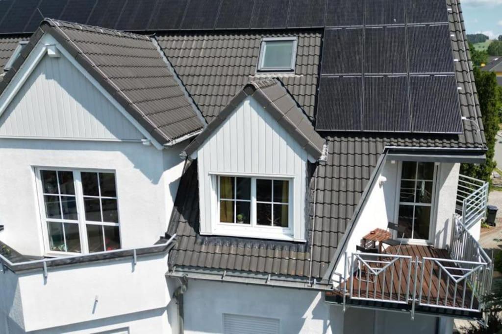 Ferienwohnung Fischer Mit E-Ladestation Direkt Am Haus Schwarzenberg  Ngoại thất bức ảnh