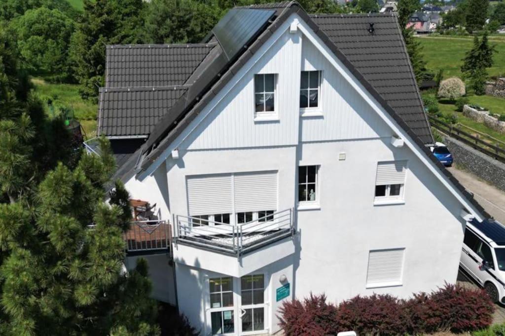 Ferienwohnung Fischer Mit E-Ladestation Direkt Am Haus Schwarzenberg  Ngoại thất bức ảnh